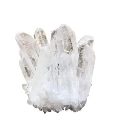 1 Piece Natural Crystal Clear Quartz Cluster Free Form Reiki Stone Suitable for Home Raw Stones and Minerals (Size : 200-300g) Home Goods (Size : 400-500g)