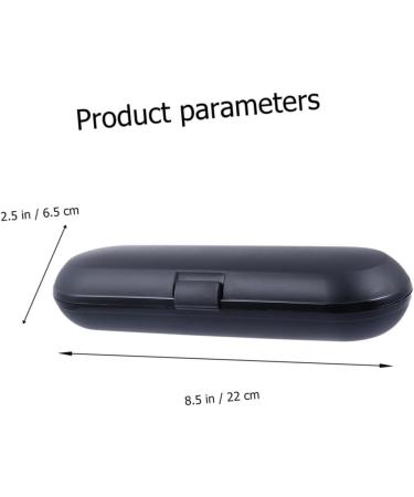 Hapinary Toothbrush Holder - 2-Piece Travel Case & Storage for Electric Toothbrushes | Portable Toothbrush Cover - Buy Online on GoSupps.com