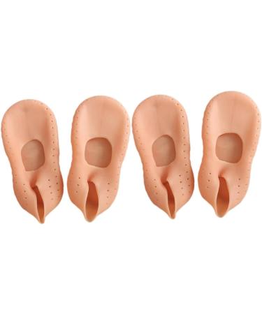 FRCOLOR 6 Pairs Beach Socks Heel Protectors for high Heel Shoes Silicone Heel Socks Silicone Socks Foot Care moisturizing Sleeves Non Slip Socks Floor Protector Heel Cover Increased - Buy Online on GoSupps.com