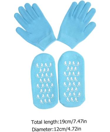 Healeved 4 Sets Hand and Foot Care Set Socks for Heels Foot Spa Socks Foot Care Products Bat Wing Hair Band Moisturizing Gloves Moisturizing Socks High Heel Skin Care Women's Vegetable Gel - Buy Online on GoSupps.com