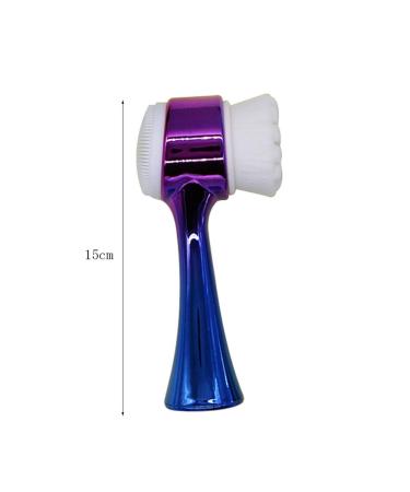 Lyx Double-Sided Silicone Cleaning Brush - Manual Plating Scrubber | Deep Clean with Color Gradient (Color-3) - Shop Internationally - Buy Online on GoSupps.com