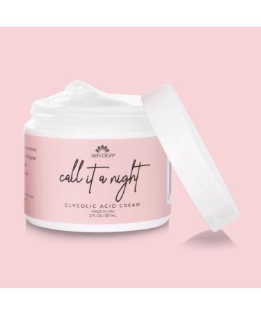 Skin Deva Glycolic Acid Cream - Exfoliate, Brighten, Correct Dark Spots, Even Skin Tone, Reduce Pores - With Natural Ingredients - Buy Online on GoSupps.com