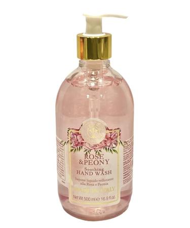 ERBARIO TOSCANO ROSE and PEONY Moisturizing Hand Wash Made in ITALY 16.9 oz