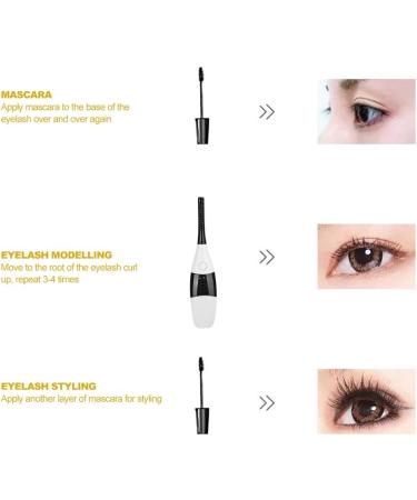 Digital Display USB Charging Electric Eyelashes Curler 4 Gears White Quick Preheating Lasting Shaping Smart Gear Memory - Buy Online on GoSupps.com