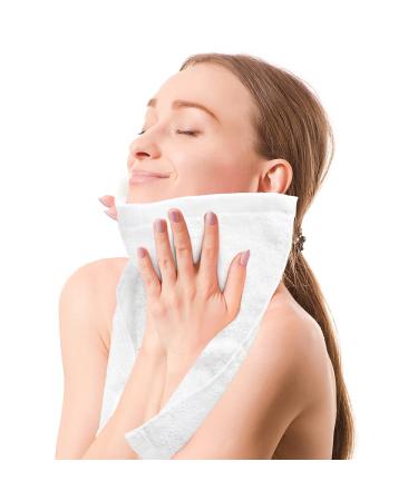 Yoofoss Baby Washy Set - 10 Soft Bamboo Fiber Towels (25x25 cm) for Infants & Children - Gentle Multi-Purpose Face Towels - Buy Online on GoSupps.com