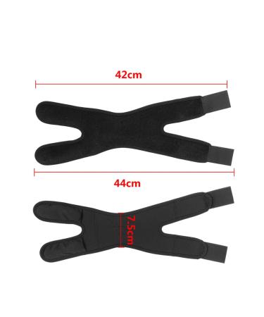 Patellar Tendon Support Knee Strap - Adjustable Neoprene Infrapatellar Brace for Running Jumper's Knee Arthritis & Tennis Injury Recovery | International Shipping - Buy Online on GoSupps.com