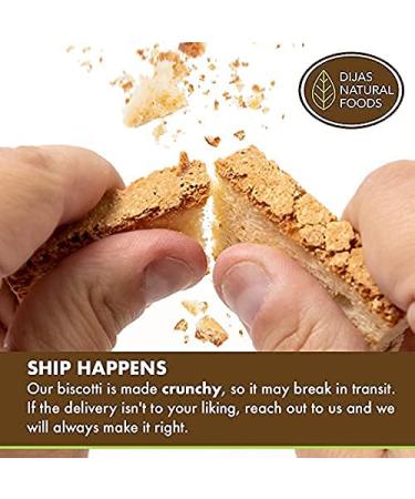 Dijas Natural Foods Crunchy Fat-Free Biscotti Cookie Variety Pack - All Natural, Preservative-Free Ingredients - Low Calorie Snack (4 Pack, Fruit Variety) - Buy Online on GoSupps.com