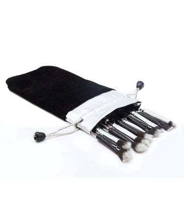 Poison Choice 10-Piece Make-Up Brush Set | Extra Durable & Soft | Ideal for Foundation Blending Concealer & Eyebrows - Buy Online on GoSupps.com
