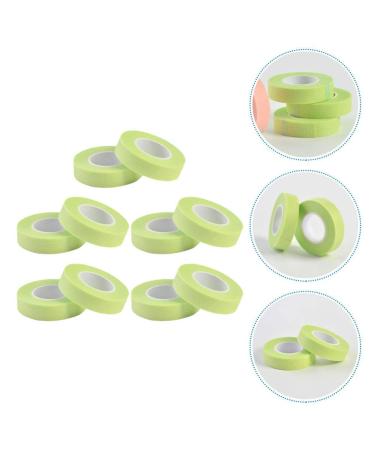 Beaupretty 10 Rolls Eyelash Tape - Breathable Micropore Tape for Eyelash Extensions | Non-Woven Adhesive - Green Color for Beauty Salons | International Shipping Available - Buy Online on GoSupps.com