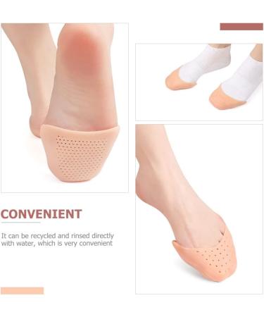 Beaupretty 12 Pairs Toe Protector Toe Pouches Ballet Toe Cover Ballet Pointe Toe Covers for Women Professional Toe Guards Shoe Inserts for Heels Toe Wrapped Protector Dance Mat Sebs High Heel As Shownx4pcs 10x9cmx4pcs - Buy Online on GoSupps.com
