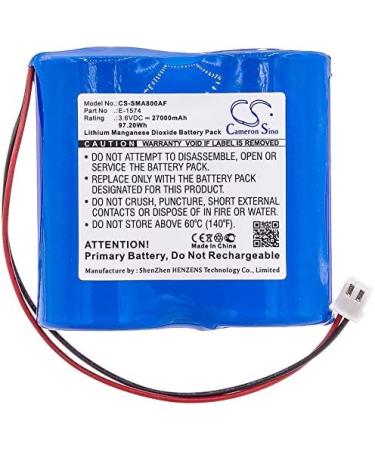 Replacement Battery for Siemens MAG 8000 FlowMeter E-1574 - 27000mAh | International Shipping Available - Buy Online on GoSupps.com