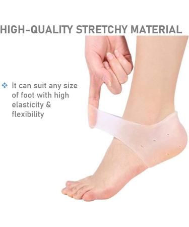 Vivofoot Gel Heel Cushions - Silicone Pads for Heel Spur & Plantar Fasciitis | Comfort for Men & Women - Buy Online on GoSupps.com