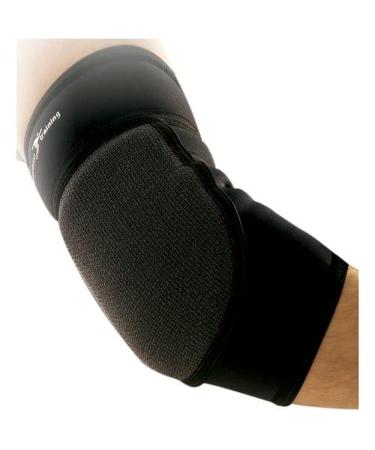 Precision Training Neoprene Padded Elbow Support - Black/Red Medium