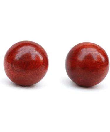 Tovinanna 4-Piece Wooden Massage Balls Set | Baoding Balls for Muscle Relief | Premium Chinese Medicine Classic Rosewood & Bamboo Massagers - Buy Online on GoSupps.com