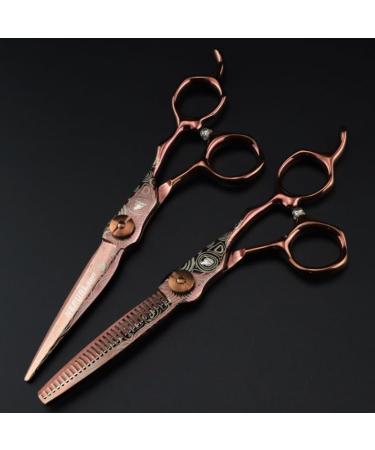Hair Cutting Scissors Shears 6 Inch Professional Hair Scissors Set Hairdressing Cutting Thinning Shears Hair Styling Tools - Buy Online on GoSupps.com