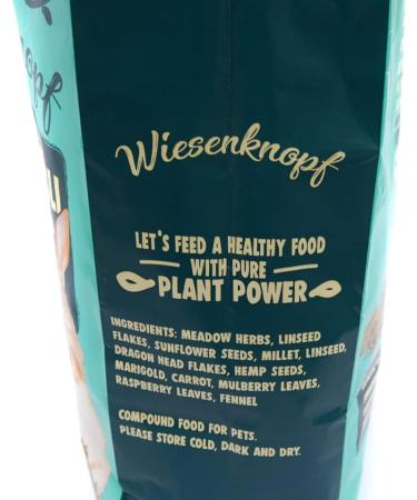 Wiesenknopf Rabbit Muesli 2x6 kg - Premium Double Pack Rabbit Food for International Shipping - Buy Online on GoSupps.com