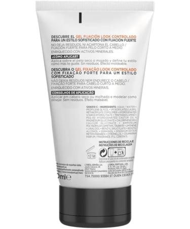 L Oreal Men Expert Gel Fijaci n Look Controlado Para Hombre 150Ml - Buy Online on GoSupps.com