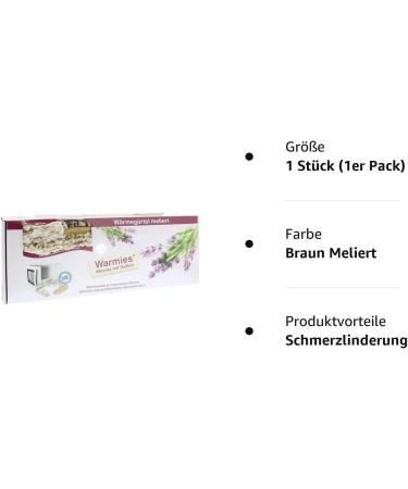 Warmies Mottled Heated Belt - Soothing Heat Therapy for Pain Relief | International Shipping Available - Buy Online on GoSupps.com