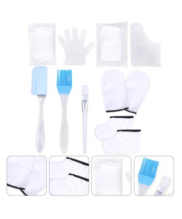 Osaladi Hand & Foot Care Set - Paraffin Bath Accessories Warmer Gloves & Peeling Kit | Spa Quality Foot Care Products - Buy Online on GoSupps.com