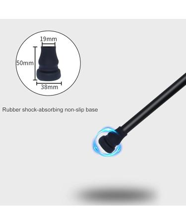 Walking Stick for Men Women with Heights 4'7" 6'1" Adjustable Lightweight Aluminum Walking Cane Ideal Daily Living Aid for Limited Mobility Red Brown Black (Red) (Brown) Wisdom - Buy Online on GoSupps.com