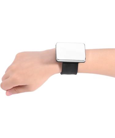 Magnetic Wrist Band Hairpin Hair Grip Holder Magnetic Silicone Wrist Strap Bracelet Hair Clip Collector For Clips & Barrettes Hairdressing Accessory (Black) - Buy Online on GoSupps.com