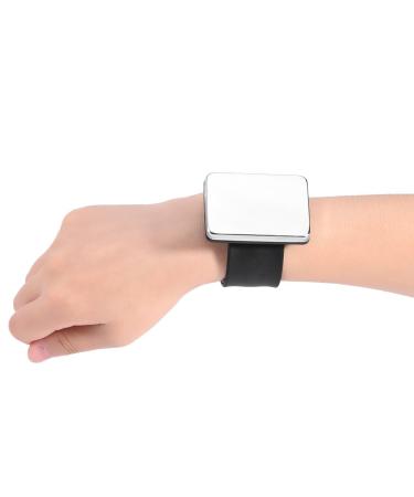 Magnetic Wrist Band Hairpin Holder - Adjustable Hair Clip Collector (Black) - Buy Online on GoSupps.com