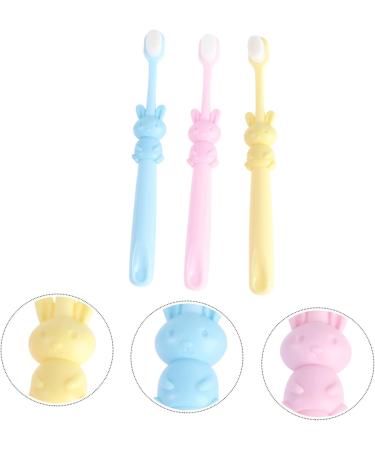 Beaupretty 6 Pcs Children's Soft Bristle Manual Toothbrush Set - Cartoon Oral Care Tools for Kids - Buy Online on GoSupps.com