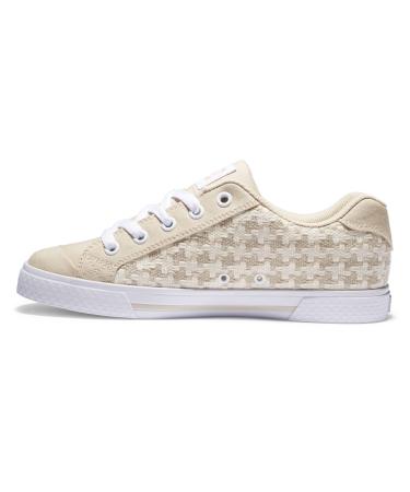 DC Shoes Women's Chelsea Sneaker 43 EU Tan Plaid