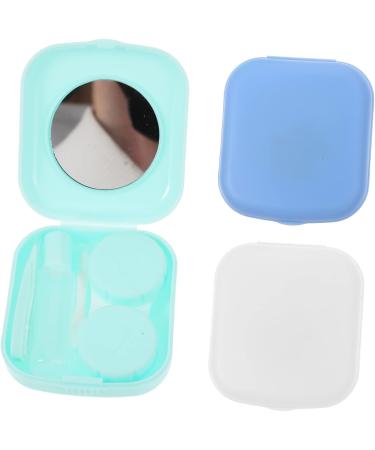 Gatuida Travel Contact Lens Case Set - Portable Organizer for Women | Exquisite 12-Sentence Container & Colored Lens Holder - Buy Online on GoSupps.com
