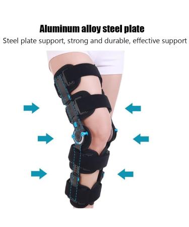 Stabilization Knee Joint Brace Knee Joint Fixation Bracket Precision Chuck Design Angle -10 To 120 Adjustable Aluminum Alloy Bracket Non-slip Liner For Joint Pain Sports - Buy Online on GoSupps.com