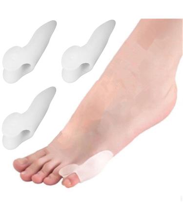 FeifanShop 4x Toe Spreader & Protector for Hallux Valgus - Toe Correction Bandage & Ball Protection | International Shipping - Buy Online on GoSupps.com