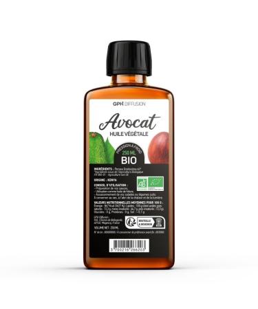 AVOCADO - Vegetable oil ORGANIC 250 ml