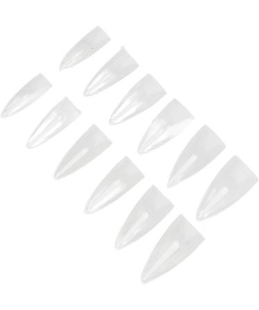 Artificial False Nail Tips False Nail Tips Set Easy Painting Ultra Thin Transparent Various Sizes for DIY Nail Art (07#) - Buy Online on GoSupps.com