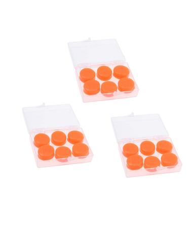 18Pcs Ear Filters Ear Safety Sound Plug Reusable Silicone earplugs Ear wear Swimming earplugs Adult Silicone earplug Earbuds Ear Plugs Bath earplugs Noise aldult Ear caps Child