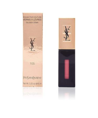 Yves Saint Laurent Rouge Pur Couture Glossy Stain - Rouge Gouache 0.2 Fl Oz - Buy Online on GoSupps.com