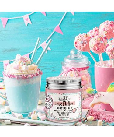 Bella and Bear Love Flutter Body Butter - Hydrating Formula for Softening & Scar Prevention - Stretch Mark Cream 6.7oz - Buy Online on GoSupps.com