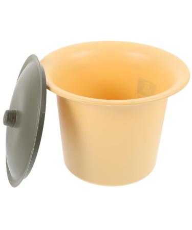Spittoon Urinal Plastic Convenient Pee Cup Urine Pots Night Urine Pot Household Convenient Chamber Pot Chamber Pot with Lid Men and Women Toilet