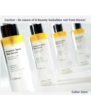 Buy CoKor Zone Aromatic Italian White Truffle Spray Serum (1+1 FREE) - Vegan & Hypoallergenic Facial Mist | K-Beauty Glass Skin Care | 3.38 Fl Oz (2-Pack) - Made in Korea - Buy Online on GoSupps.com