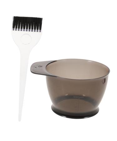 Ensemble De Teinture Pour Cheveux Diy 2 Pi ces Bol Et Pinceau En Plastique Dur R utilisable Pour Salon Professionnel Coloration Capillaire