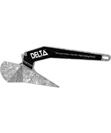 Lewmar 9 lbs Galvanized Steel Delta Anchor - Marine Grade Boat Anchor - Buy Online on GoSupps.com