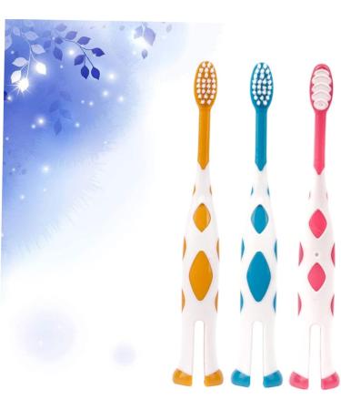 Solustre 18-Pack Children's Travel Toothbrush Set | Bulk Toothbrushes with Rubber Protection for Kids' Oral Care - Buy Online on GoSupps.com