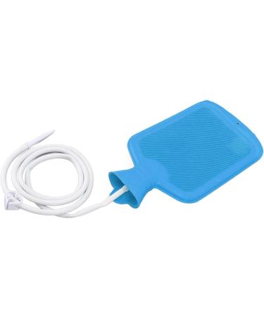 Premium Blue Silicone Inlet Set for Enema & Intestinal Shower - Home Use Milk Lotion Dispenser & Budget-Friendly Shower Bag - Buy Online on GoSupps.com