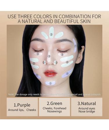 ZEESEA Multi-Effect Isolation Cream Color Corrector Primer (Purple) - Buy Online on GoSupps.com