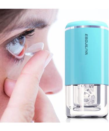 Unibana Contact Lens Cleaner Machine with USB Charger - Automatic Vibration Cleaning Kit for Soft Contact Lenses - Travel-Friendly (Blue) - Buy Online on GoSupps.com