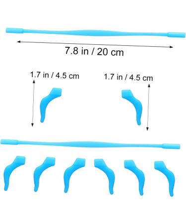 Buy Healeeved 15 Sets Anti-Slip Glasses Accessories for Kids | Slip-Resistant Hooks & Holders | Perfect for Sports & Activities - Buy Online on GoSupps.com