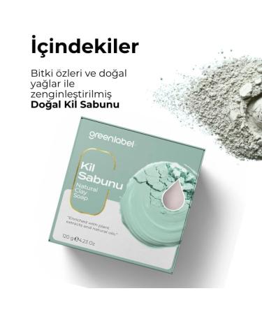 Organic Clay Soap Natural Pore Firming & Moisturizing 120g | International Shipping Available - Buy Online on GoSupps.com