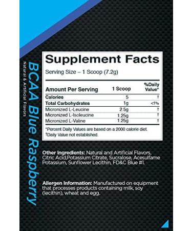 R1 BCAA Blue Raspberry 60 Servings | 432g - Best International Shipping for Premium Amino Acids - Buy Online on GoSupps.com