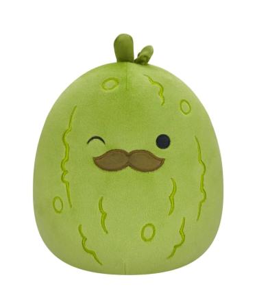 Squishmallows SQCR04084 Charles-Pickle 7.5" Add Squad Ultrasoft Stuffed Animal Toy Official Kellytoy Plush Charles - Pickle