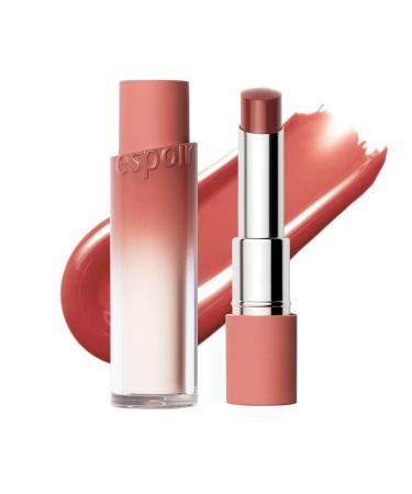 Espoir Lipstick Nowear Balming Glow #7 Ash Maple 0.1oz | Lightweight Moisturizing Lip | Long-Lasting Vibrant Color | Non-Sticky Softness for Chapped Lip Balm | Vegan Cruelty-Free | Korean Lip Makeup #7 Ash maple 0.1 Ounce (Pack of 1)