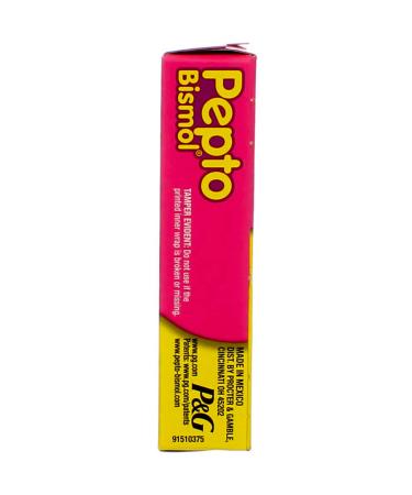 Pepto-Bismol Cherry Chewable Tablets - 30ct | Digestive Relief for 5 Symptoms - Buy Online on GoSupps.com
